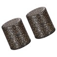 thumbnail image 3 of Dice Box 2pcs Leather Dice Cup Cylindrical Dice Box Anti-Cheating Dice Box Ktv Funny Game Tool (Black Clouds), 3 of 8