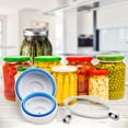 thumbnail image 6 of Mason Jar Vacuum Sealer Kit for Wide & Regular Mouth Jars, Manual Vacuum Pump with Hose, Mason Jar Sealing Kit with Jar Opener and Lids for Food Storage, 6 of 6