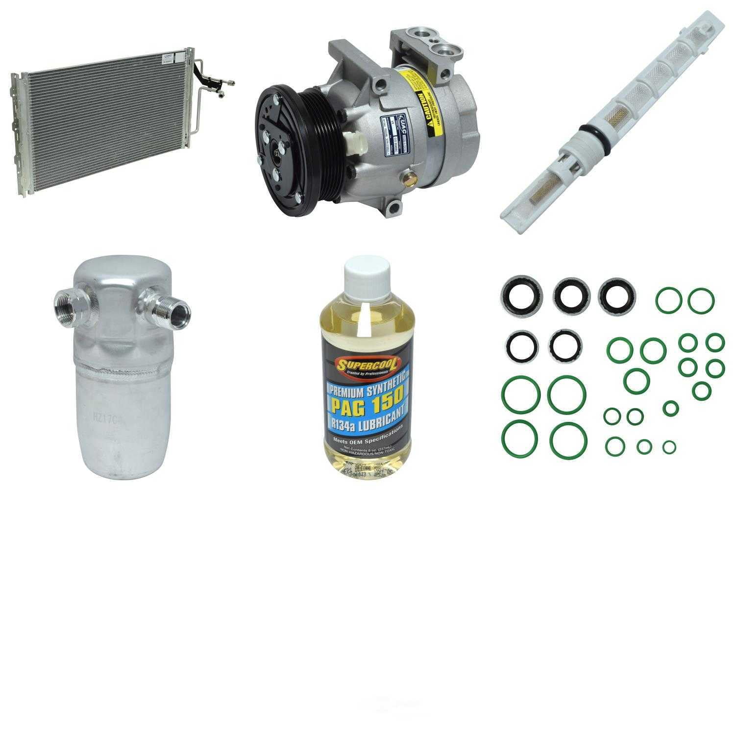 A/C Compressor and Component Kit -- Compressor-Condenser Replacement Kit Fits select: 1996 PONTIAC GRAND PRIX SE