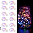 thumbnail image 1 of Cadena de luces CAMANTU, 12 unidades, 2 m, multicolor, impermeables, 1 of 7