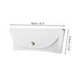 thumbnail image 4 of Unique Bargains Stylish Lightweight Eyeglass Cases for Daily Use 6.3"x2.6"x1.5" White, 4 of 5