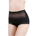 thumbnail image 5 of Matoen Womens Underwear Cotton Panties for Women High Waisted Underpants Briefs Hipster Lace Bikini Panties, 5 of 6