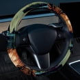 thumbnail image 2 of Yak 14.5 Inch Printing PVC Leather Car Wheel Covers Steering Wheel Cover Auto Accessories, 2 of 6