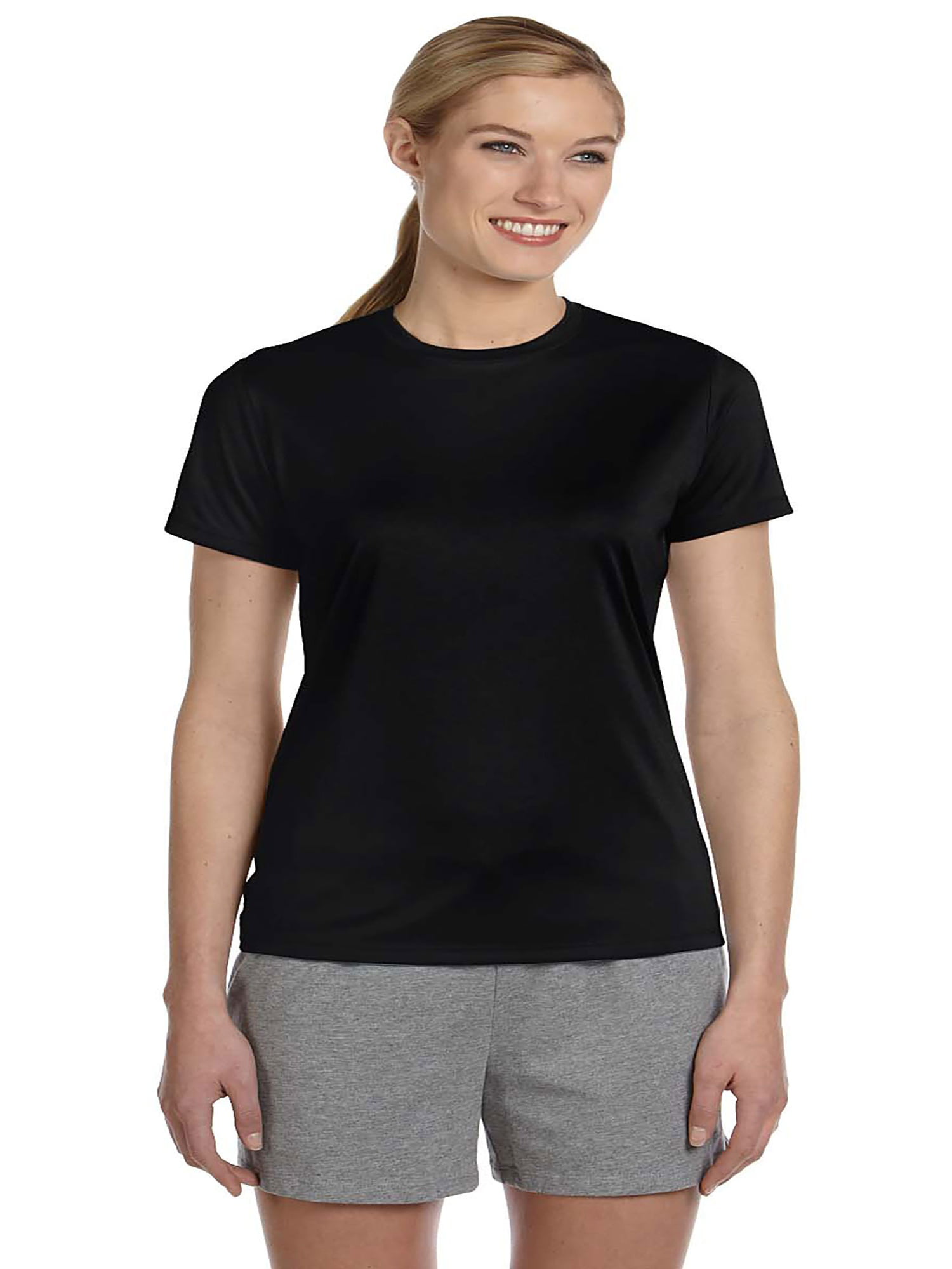 Hanes - Hanes Women's Cool DRI T-Shirt, Style 4830 - Walmart.com ...
