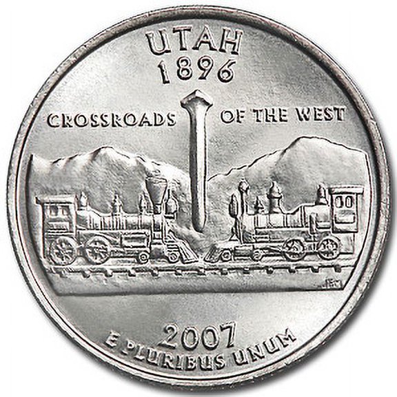 2007-P Utah State Quarter BU