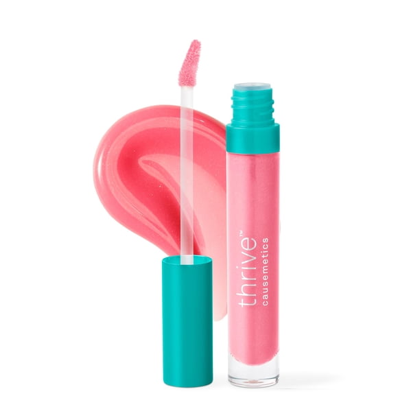 Brillo para rellenar labios Thrive Causemetics Sheer Strength Maggie