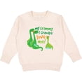 thumbnail image 2 of Inktastic My Grammy and Grandpa Love Me Grandson Dinosaur Toddler Sweatshirt, 2 of 4