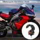 thumbnail image 2 of Gancho colgante ajustable para motocicleta, gancho doble tipo cuerno, soporte para casco y equipaje para scooters y bicicletas, negro y naranja, 1 Pc, 65mm, 2 of 7