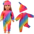 thumbnail image 2 of AmaMary Baby Doll Clothes 18 Inch Reborn Doll Clothing Accessories Jumpsuit with Hat Shower Game Gift, 2 of 6