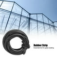 thumbnail image 2 of Rubber Seal Strip, Black Greenhouse Rubber Strip Line Cable Greenhouse Accessories Supplies for Glass Sealing[18M], 2 of 9