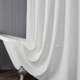 thumbnail image 4 of Cortina de ducha blanca, cortinas de ducha de nueva tecnología 2022 para baño, cortinas de ducha impermeables con 12 ganchos de 72 x 72 pulgadas, 4 of 5