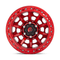 thumbnail image 3 of Fuel 1PC Aluminum Rim D113 COVERT BL - OFF ROAD ONLY 17X9in Candy Red Finish, D11317908445, 3 of 3