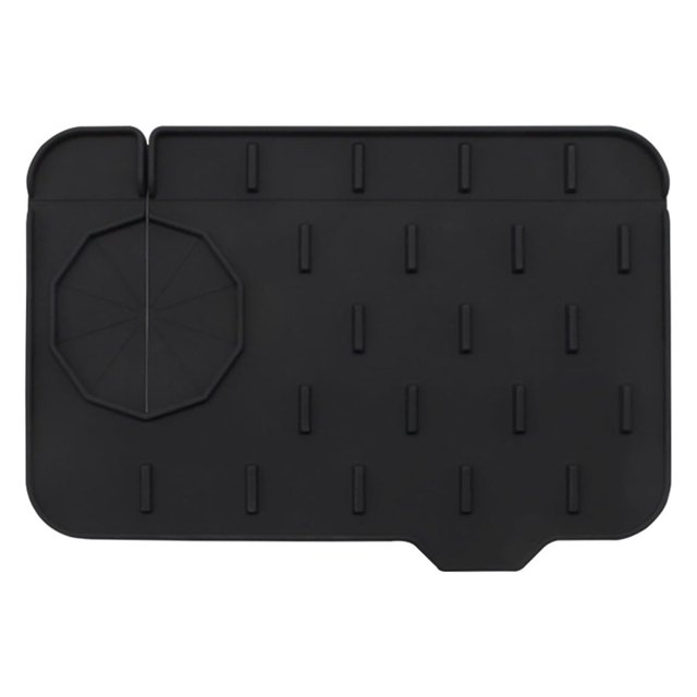 TIMIFIS Kitchen Gadgets Kitchen Faucet Sink Splash Guard Silicone Faucet Water Pad Sink Pad Kitchen Bathroom Countertop Protection Rubber Drying Pad
