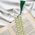 thumbnail image 6 of Kdxio Cute Rabbit And Flower Print Metal Tassel Bookmarks,Perfect Gift for Art Lovers and Bookworms Metal Bookmarks for Women, 6 of 8