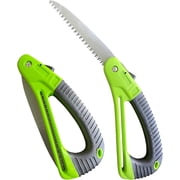 Garden Guru Folding Pruning Saw with Ergonomic Handle, Safety Lock and Rust-Resistant Steel Blade (4 Pack)