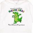 thumbnail image 3 of Inktastic There's No Party Like Mardi Gras-alligator Toddler Hoodie, 3 of 4