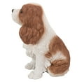 thumbnail image 4 of Hi-Line Gifts King Charles Spaniel Sitting Outdoor Garden Statue - 9.25", 4 of 5