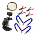 thumbnail image 4 of a Herramienta de soldadura de mano Soporte de para manualidades Estación de joyería con abrazadera Baoblaze Terceros brazos de manos amigas, 4 of 8
