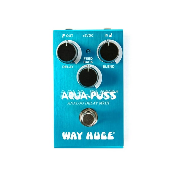 Way Huge Electronics WM71 Mini Aqua-Puss Analog Delay Effects Pedal
