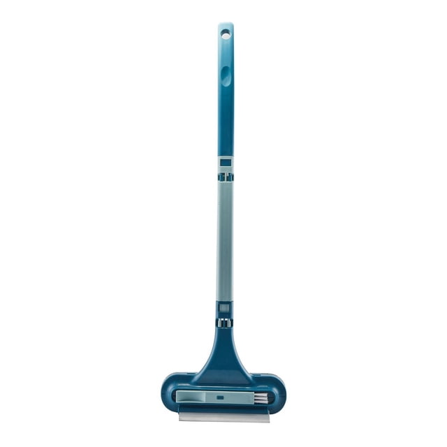 MesaSe Home Cleaning Brushes Window Cleaning Brushes and Squeeze Mini Window Mesh Screen Cleaners Professional Window Scraper Cleaning Tools Home Window Brushes with Handles