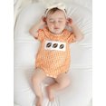 thumbnail image 5 of BemeyourBBs Baby Girl Plaid Romper Round Neck Short Sleeve Bubble Ruffle Jumpsuit, 5 of 9