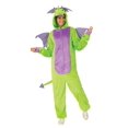 thumbnail image 3 of Green Dragon Onesie Adult Costume, 3 of 3