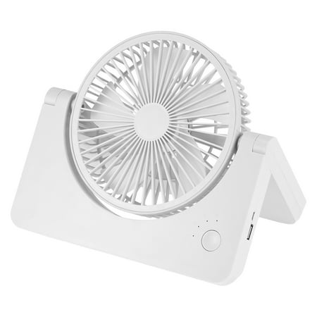 

Table Folding Fan Portable Cooler Q-uick & Easy Way To Cool Personal Space 5 leaves GB battery Dafeng 3 gears