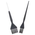 thumbnail image 2 of Miangastore Professional Hair Color Brush Applicator 2Pcs Black PP Stainless Steel, 2 of 9
