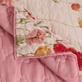 thumbnail image 5 of Greenland Home Fashions Spring Breeze Poppy Print Quilted Throw Blanket, 50 W x 60 L, for Adults and Teens, 5 of 7