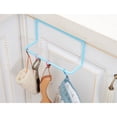 thumbnail image 1 of HONMEET 1Pack Bathroom Towel Holder in Blue with Stable Use and Design, 1 of 5