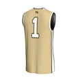 thumbnail image 3 of Unisex GameDay Greats #1 Gold Wake Forest Demon Deacons Lightweight Basketball Fashion Jersey, 3 of 3