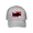Gray, variant on Hog Fish Dive FLag 6 Panel Cotton Twill Pro-Style Snap Back Trucker Hat