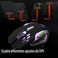 thumbnail image 4 of Kit Teclado Mouse Gamer Metálico DOSYU RGB Ergonómico, 4 of 5