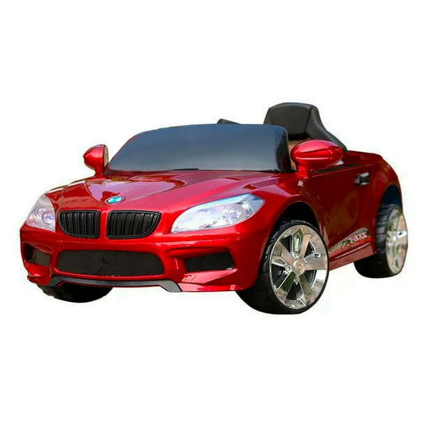 Montable Auto Electrico AEIOU BMW Rojo Tinto 6v Bodega Aurrera