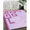 thumbnail image 2 of Ahgly Company Indoor Rectangle Patterned Orchid Purple Area Rugs, 5' x 7', 2 of 6