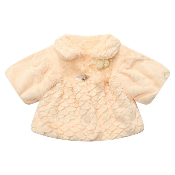 Girls' Waistcoat with Flower Brooch RH1059