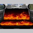 thumbnail image 3 of Uourmeti Gradient Flame Print Non-Slip Universal Car Seat Cover Cushions for Car Interior Travel, Stretch Car Seat Covers Waterproof Back Seat Covers, 3 of 4