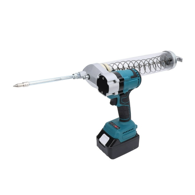 Electric Grease Kit Li Ion Battery Power 12000 PSI Cordless Rechargeable Automatic for Excavator Oil Injector