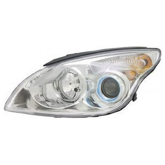 Left Headlight Assembly - Compatible with 2010 - 2012 Hyundai Elantra Hatchback 2011