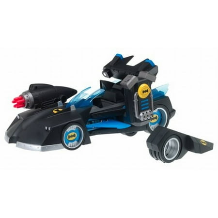 Batman Triple Mission Motorized Batmobile Shoots Missiles