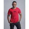 thumbnail image 2 of Printed Tuxedo Suit And Bow Tie Men T-Shirt, Male x-Large, 2 of 4