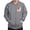 Graphite Gray, variant on CafePress - EASTER ALPACHA Sweatshirt - Zip Hoodie, Classic Hooded Sweatshirt with Metal Zipper