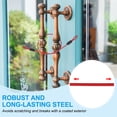 thumbnail image 5 of Uxcell Vinyl Coated Stainless Steel Cable with Loops, Flexible Wire Rope Security Chain Lanyard Lock for Outdoor Lighting Red 1/8" 1.6ft, 5 of 7