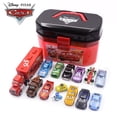 thumbnail image 2 of Caja de almacenamiento portátil de Disney Pixar Cars Lightning Mcqueen con capacidad para 30 autos, capas dobles, juguetes para estacionamiento de autos, regalo para niños, 2 of 5