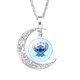 thumbnail image 3 of Collar con colgante de gemas de Stitch Star Baby Stitch Time de Anime, accesorios periféricos de anime, 3 of 6