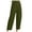 Army Green, variant on Long Trousers for Women Fashion Casual Solid Color Pants Straight Wide Leg Trousers Pants