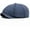 Blue, variant on Men's 8 Panel Newsboy Cap Vintage Flat Cap Cotton Ivy Golf