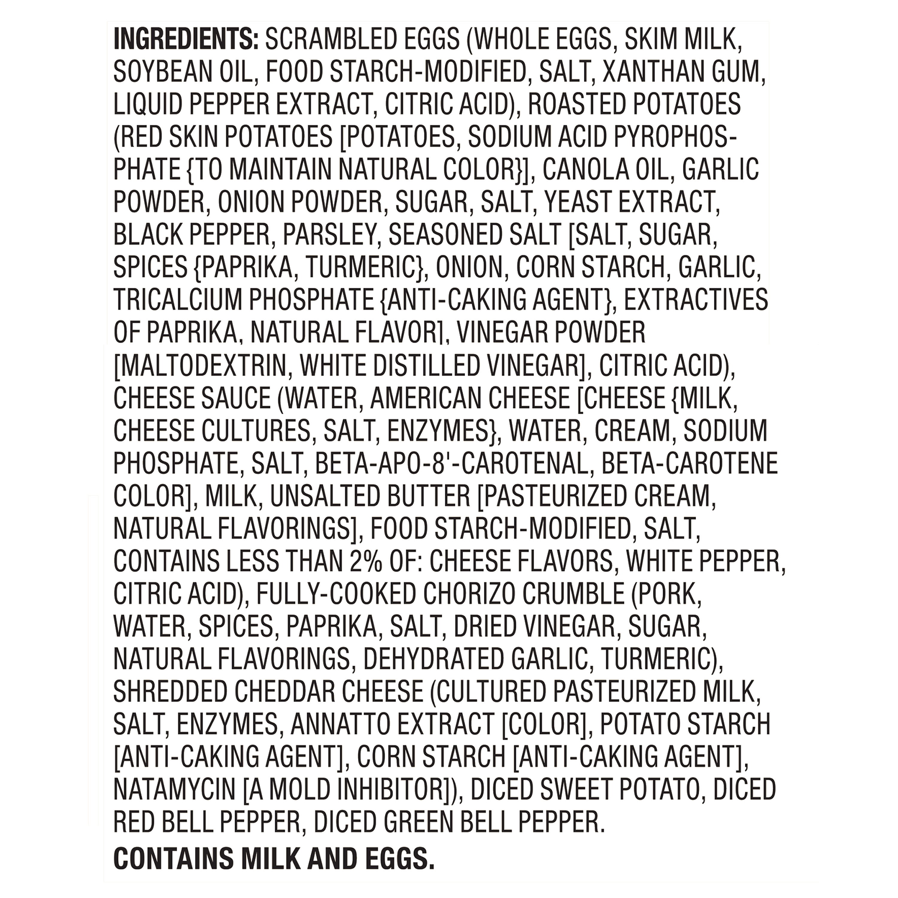 Marketside Ready to Heat Chorizo Breakfast Bowl, 7.5 oz (Refrigerated)