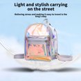 thumbnail image 5 of Vrorvz Clear Backpack Adjustable Strap Multipurpose Travel Bag Transparent Tote for Stadium Concert Beach Pool Sports Gym Picnic Security Approved, 5 of 8