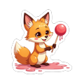 thumbnail image 4 of cartoon Fox Theme Stickers, Waterproof Fox Theme Sticker for Water Bottle Laptop Phone Cases Planner Skateboard Luggage Helmet Party Favor Decor, Ideal for Adults Teens Teacher Rewards, 4 of 9